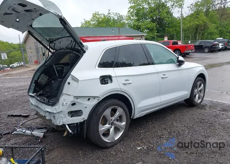 2021 Audi Q5 Premium Plus from USA, damaged, VIN WA1BAAFY5M2063446